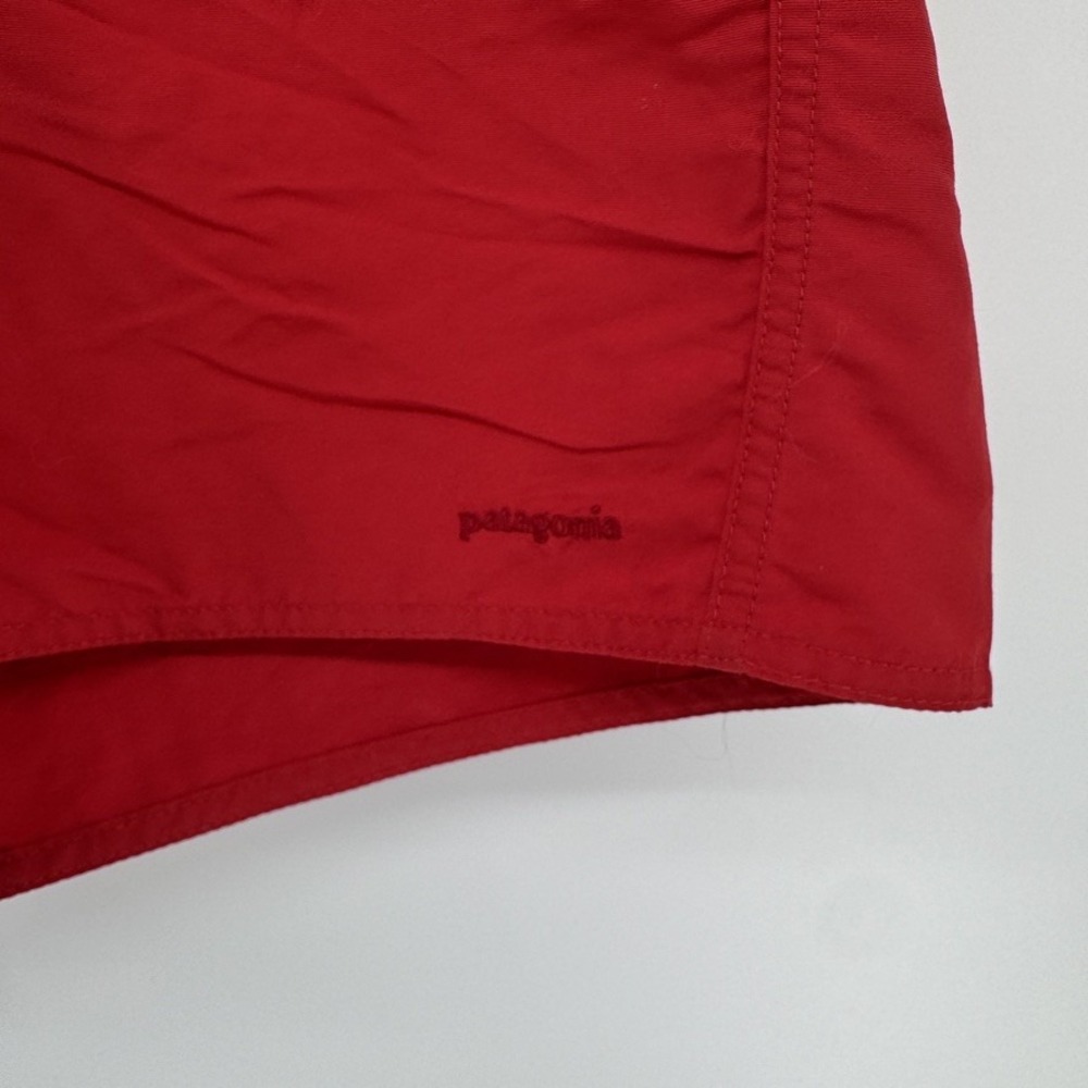 Patagonia Water Girl Shorts Womens 10 Crimson Red Drawstring Board Short Solid - Picture 2 of 9